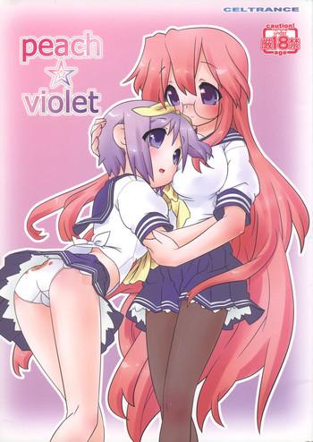 peach violet cover